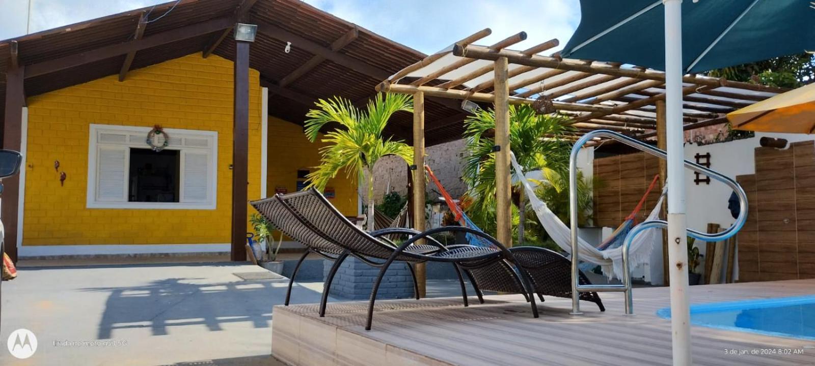 Villa Casa Na Ilha Da Croa/Barra de Santo Antônio Esterno foto